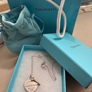 Tiffany & Co. Silver Pendant Necklace
